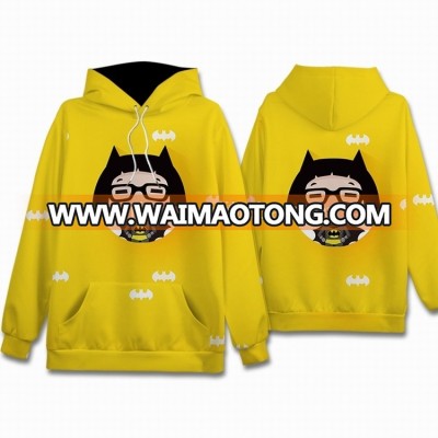 2018 latest design digital printing sublimation hoodies with zip up hoodies wholesale