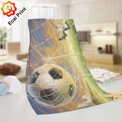 HOT SALE Custom made sublimation microfibre digital printed sport towel